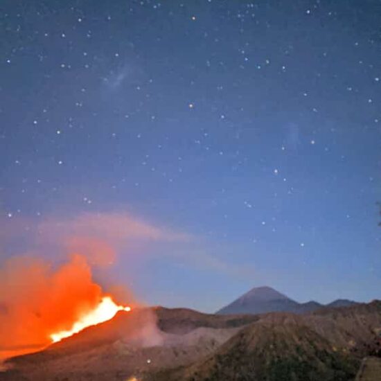 Bromo On Fire