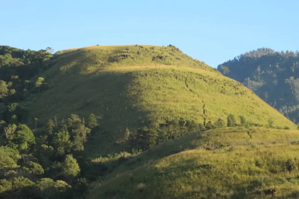 Landscape on the slopes of Arjuno near Putuk Lesung
