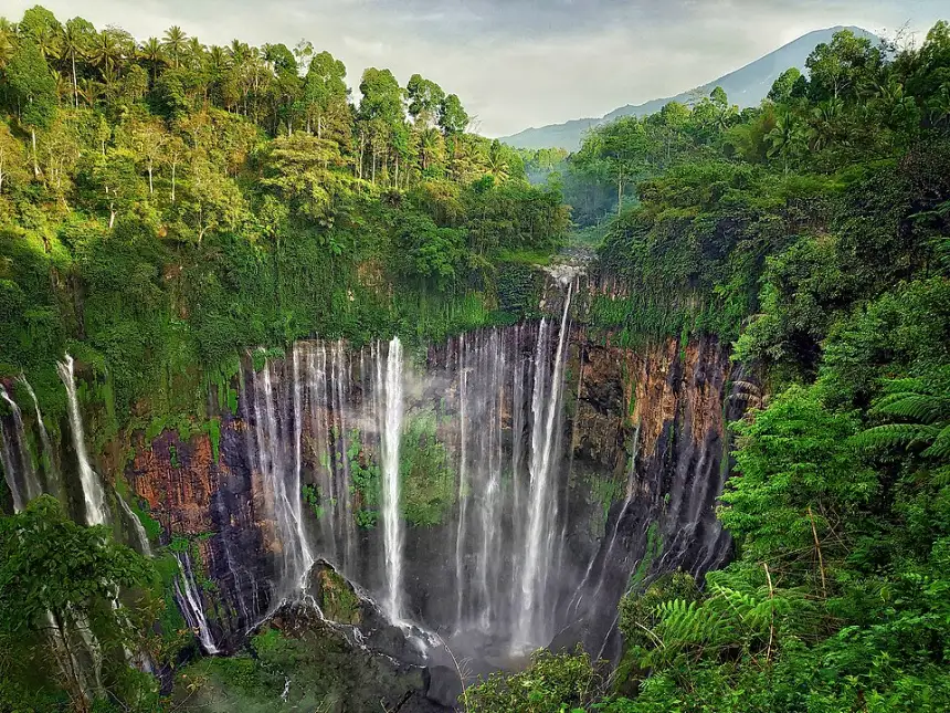 Tumpak Sewu Waterfall Trail